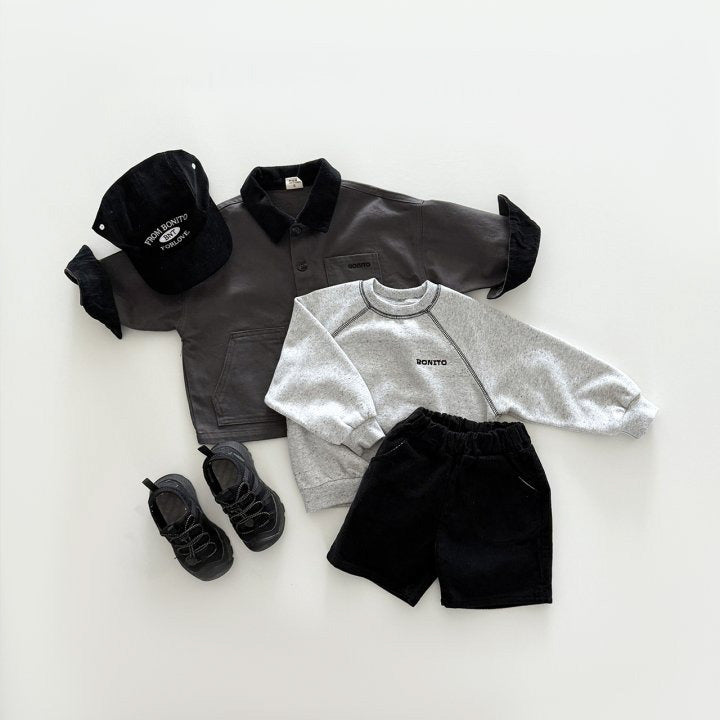 [PRE-ORDER] Corduroy knee-length shorts