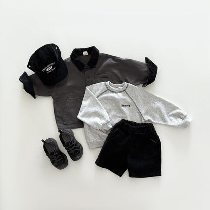 [PRE-ORDER] Corduroy knee-length shorts