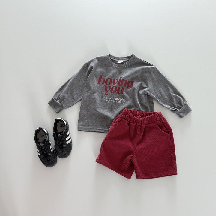 [PRE-ORDER] Loving you ribbed tee