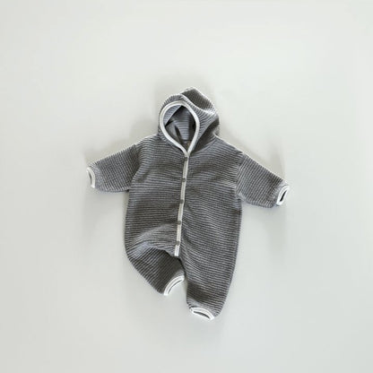 [PRE-ORDER] Embossed hoodie onesie