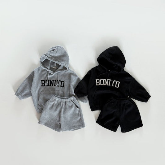 [PRE-ORDER] Bonito waffle hoodie set