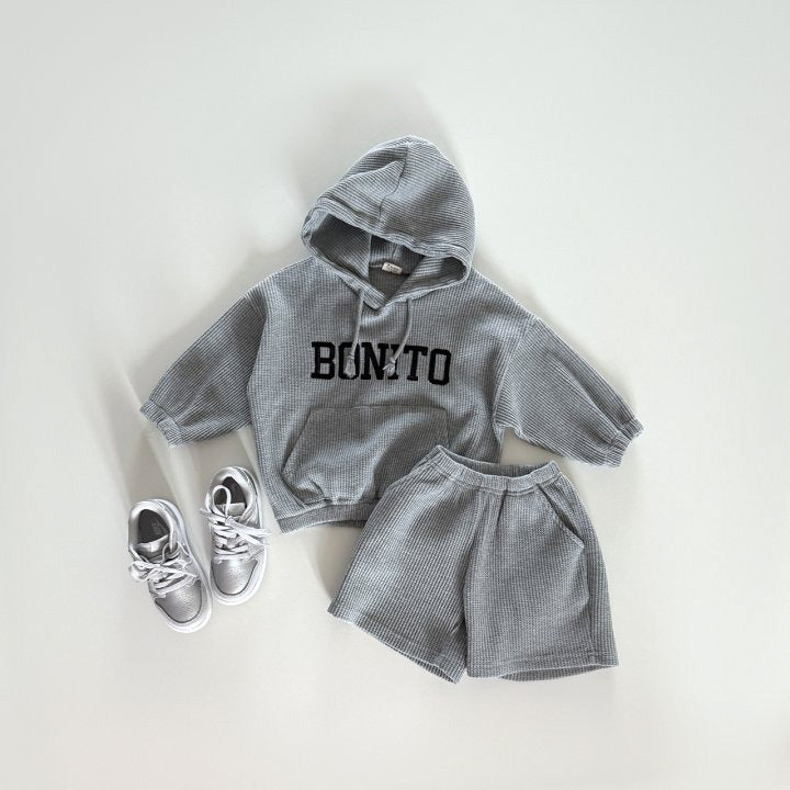 [PRE-ORDER] Bonito waffle hoodie set