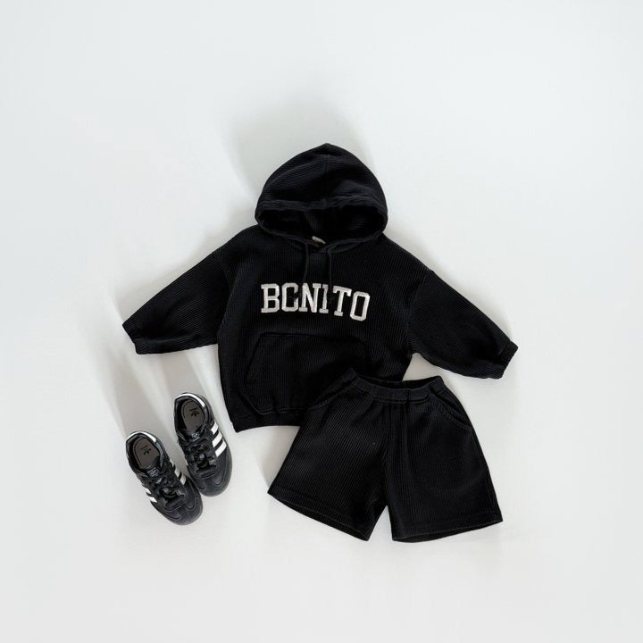 [PRE-ORDER] Bonito waffle hoodie set