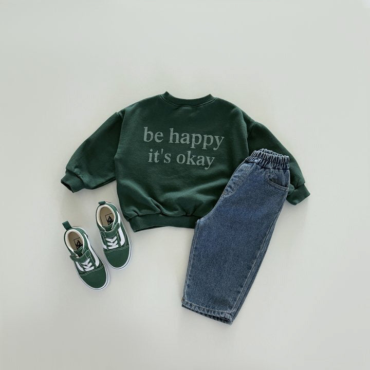 [PRE-ORDER] Be happy sweatshirt