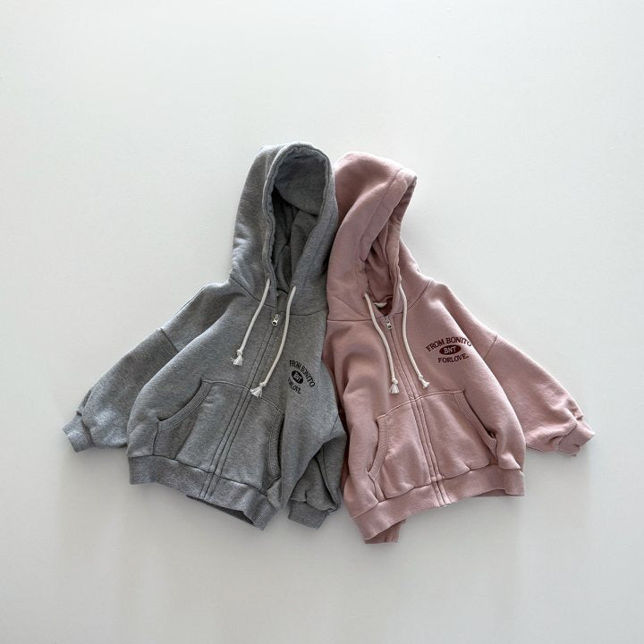 [PRE-ORDER] Bonito zip-up hoodie