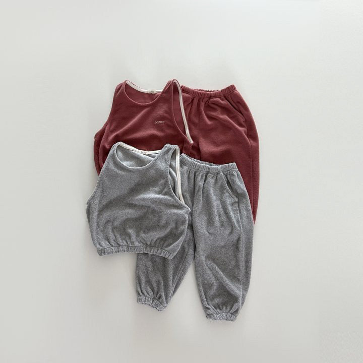 [PRE-ORDER] Terry vest set