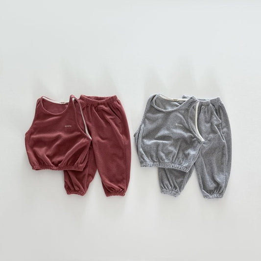[PRE-ORDER] Terry vest set