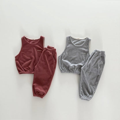 [PRE-ORDER] Terry vest set