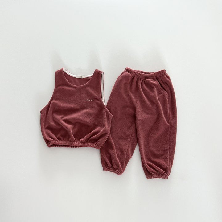 [PRE-ORDER] Terry vest set