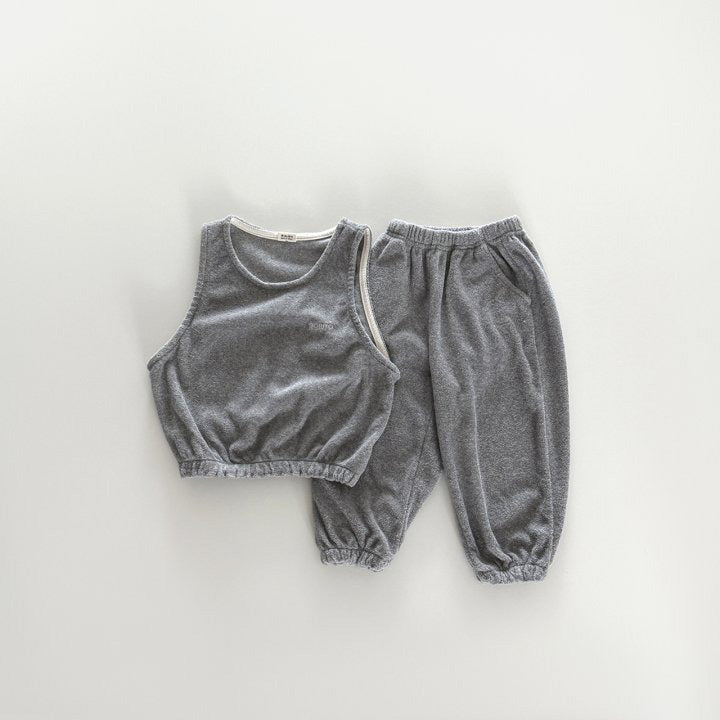 [PRE-ORDER] Terry vest set