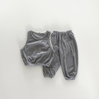 [PRE-ORDER] Terry vest set