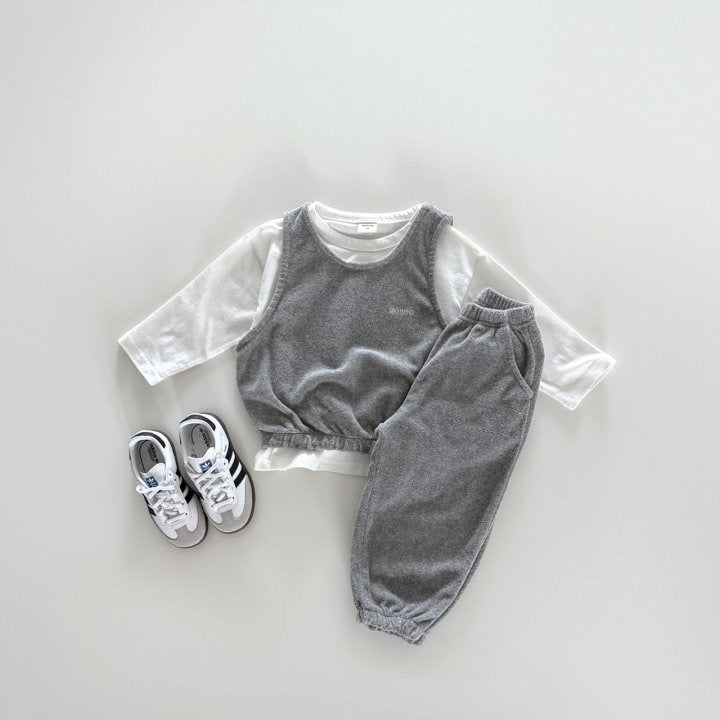 [PRE-ORDER] Terry vest set