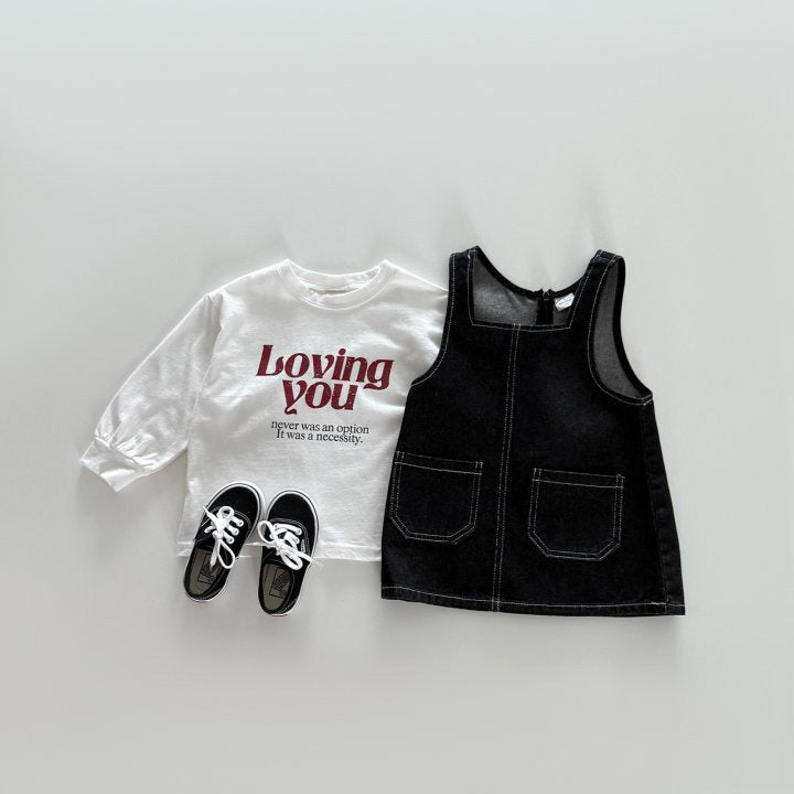[PRE-ORDER] Stitch denim dress