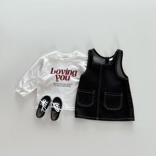 [PRE-ORDER] Stitch denim dress