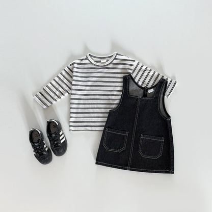 [PRE-ORDER] Stitch denim dress