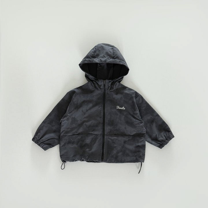 [PRE-ORDER] Hooded windbreaker jacket