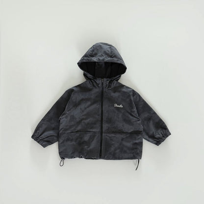[PRE-ORDER] Hooded windbreaker jacket