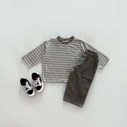 [PRE-ORDER] Collar tone-on-tone tee