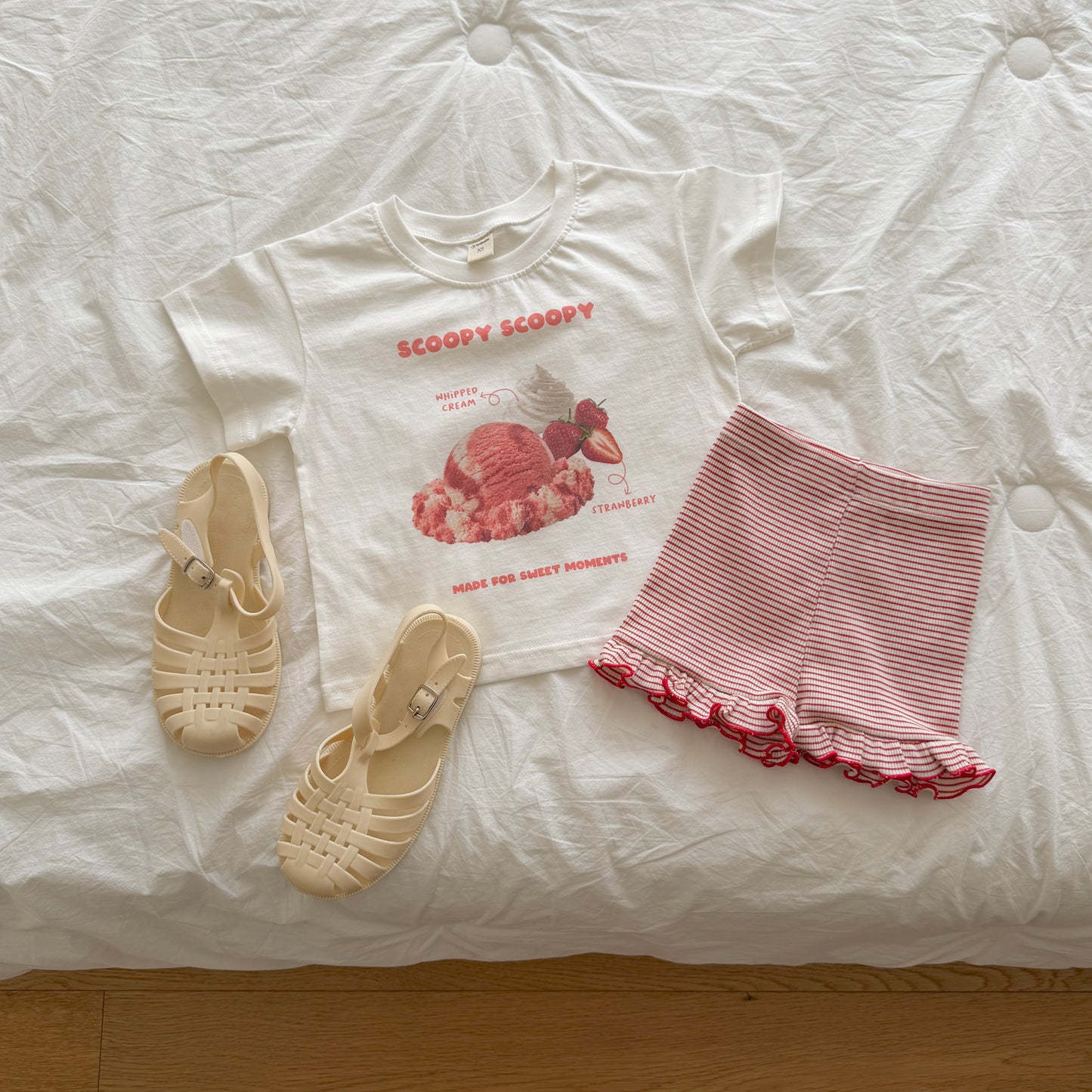 [PRE-ORDER] Mimi 3/4 frill leggings