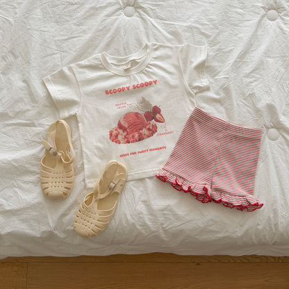 [PRE-ORDER] Mimi 3/4 frill leggings