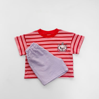 [PRE-ORDER] Striped summer set