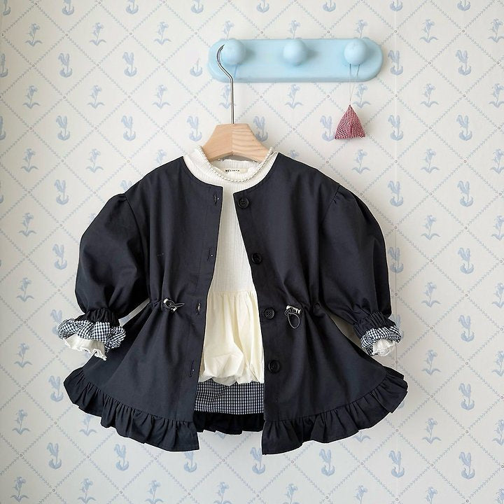 [PRE-ORDER] Momo Frill Trench Coat