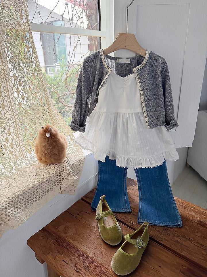 [PRE-ORDER] Ballet Frill Sleeveless Dress