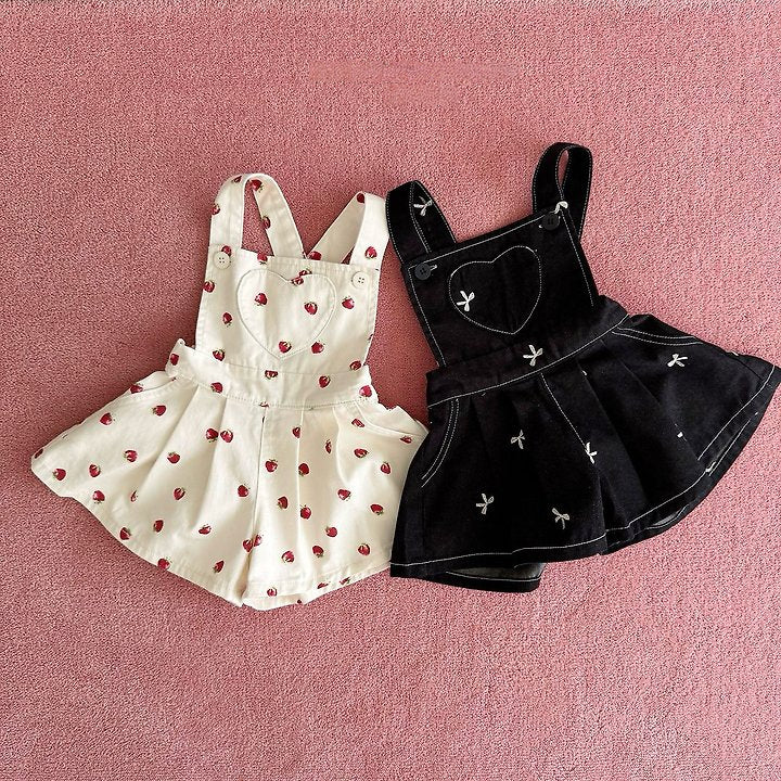 [PRE-ORDER] Ribbon Embroidered Overalls