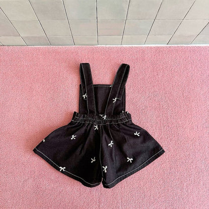 [PRE-ORDER] Ribbon Embroidered Overalls