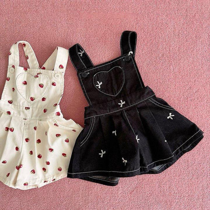[PRE-ORDER] Ribbon Embroidered Overalls