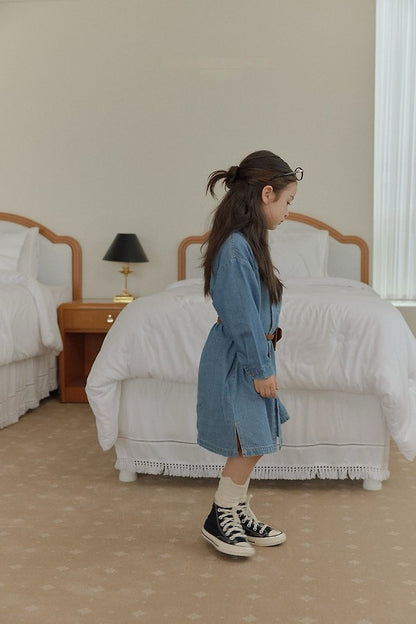 [PRE-ORDER] Denim Shirt Dress