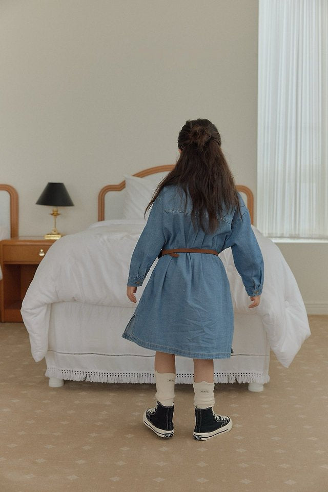 [PRE-ORDER] Denim Shirt Dress