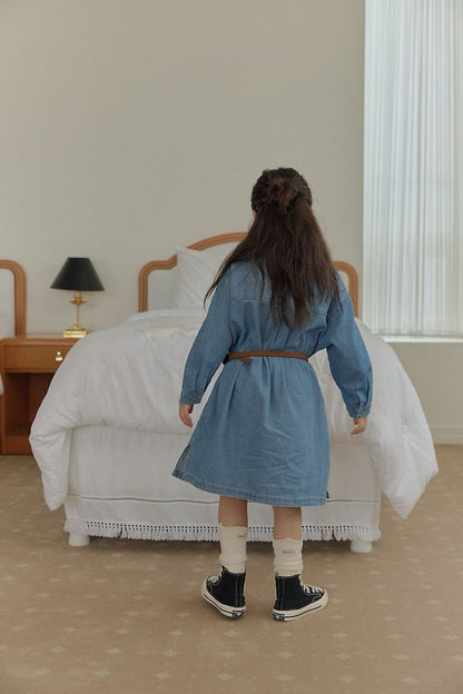 [PRE-ORDER] Denim Shirt Dress