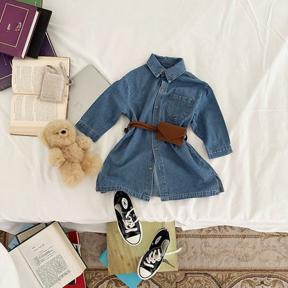 [PRE-ORDER] Denim Shirt Dress