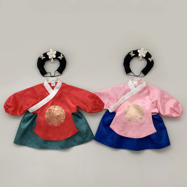 Queen Hanbok Set [red XS]