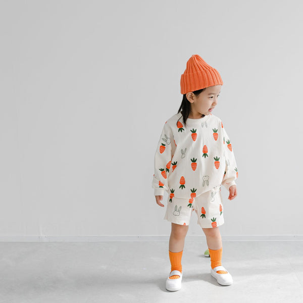 Carrot Sweatshirt Set [XS,S]