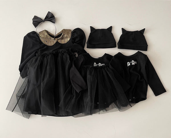 Halloween Tutu Bodysuit Set