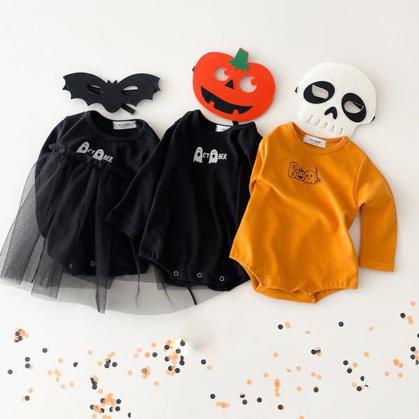 Halloween Tutu Bodysuit Set