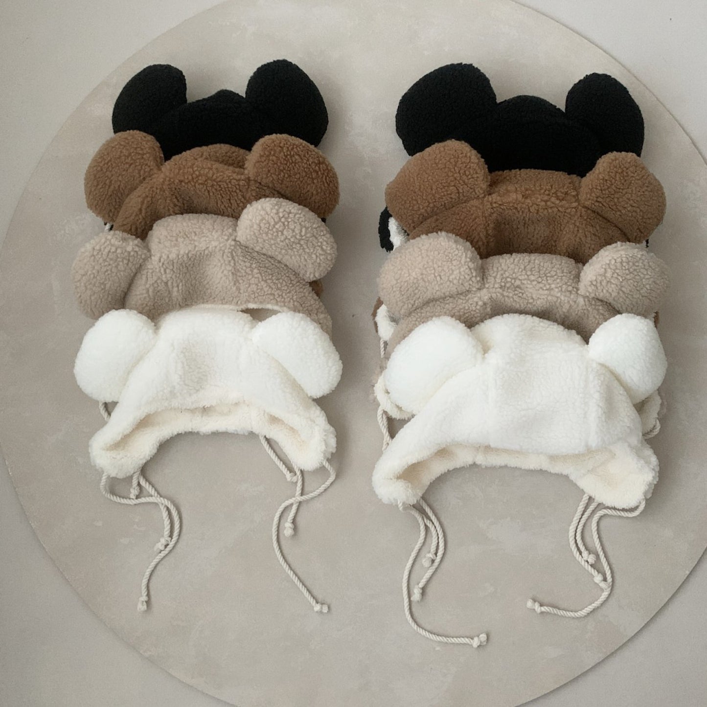 Bear Hat [kids beige]
