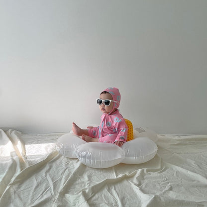 데이지가 떠다닌다