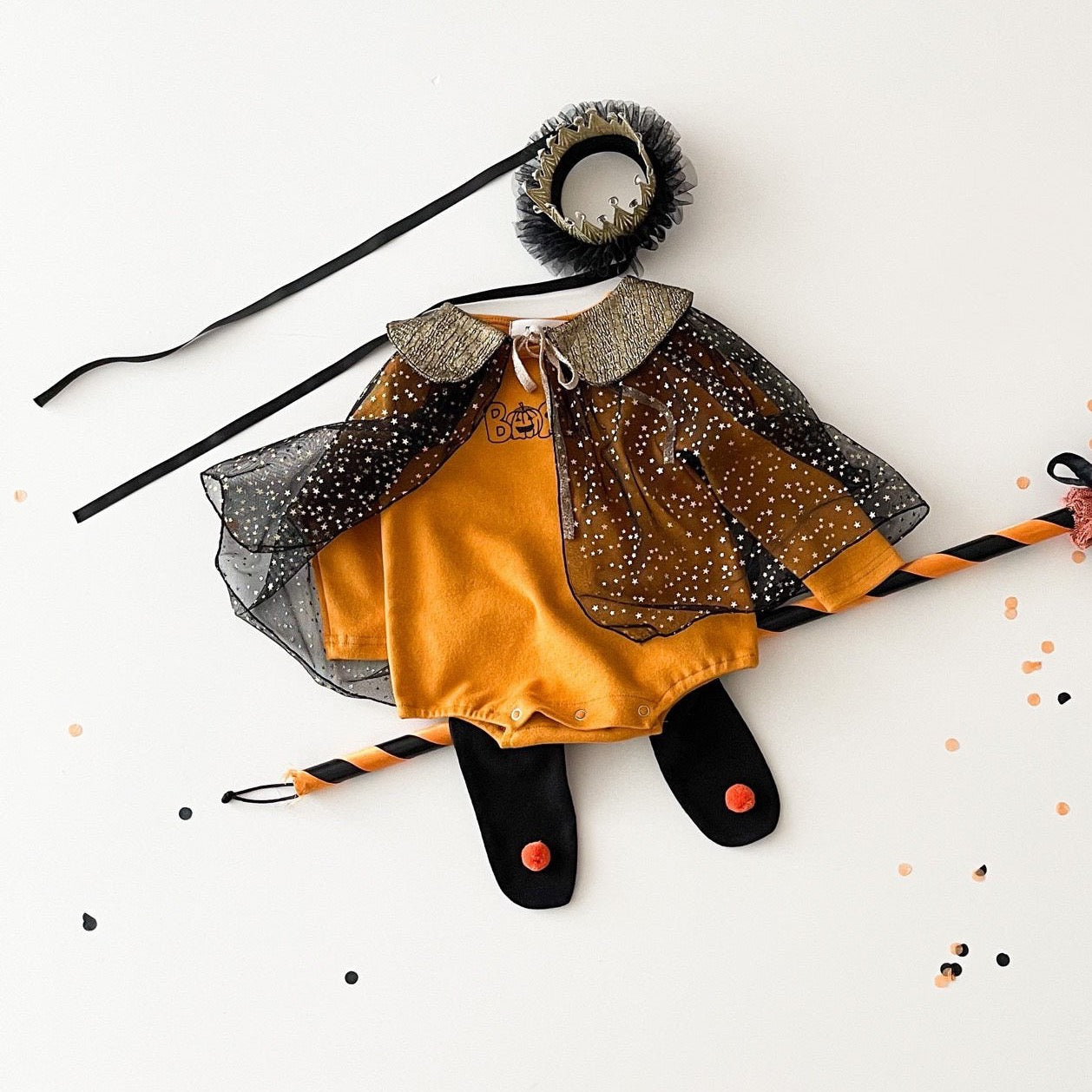 Halloween PongPong Bebe Leggings
