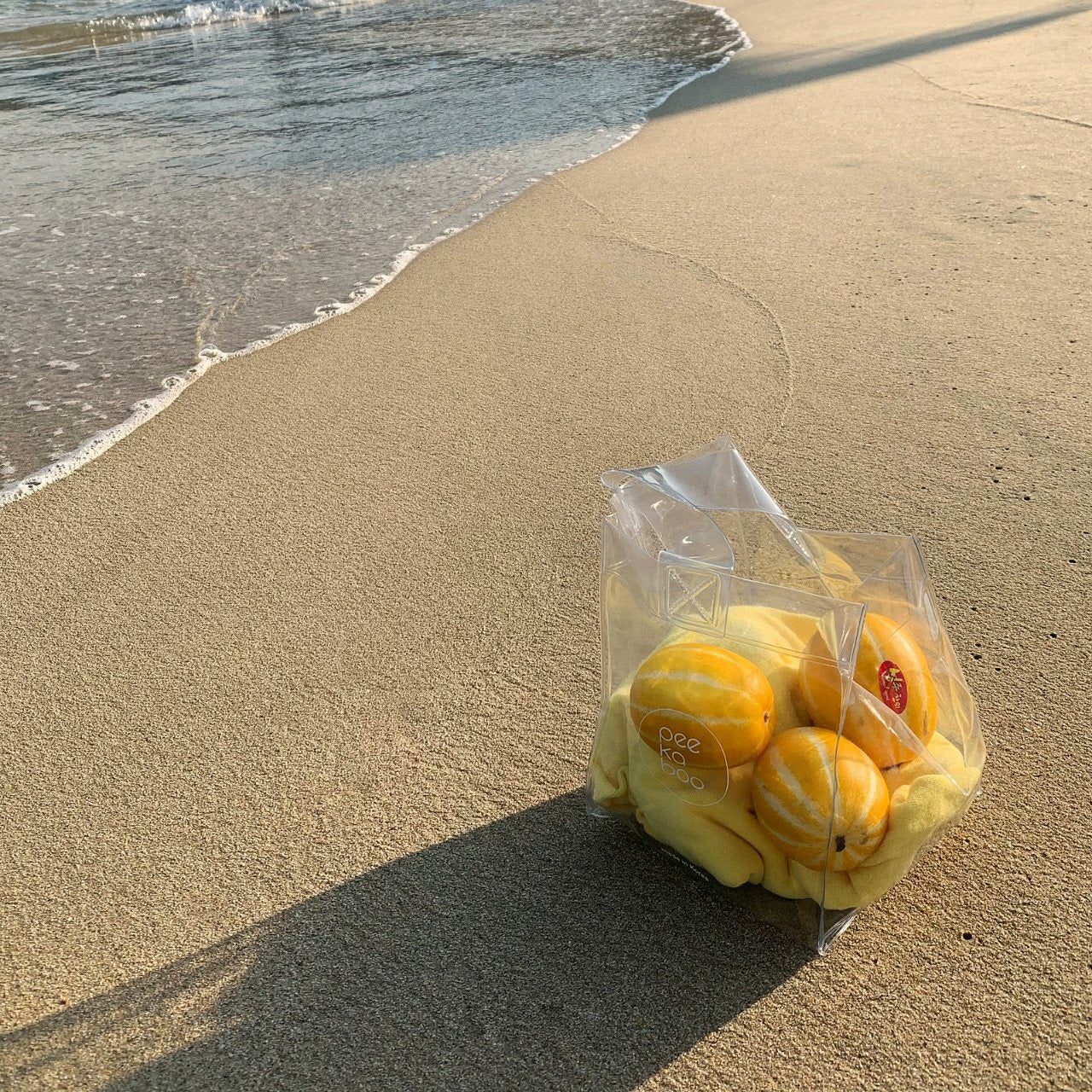 여름 해변 가방